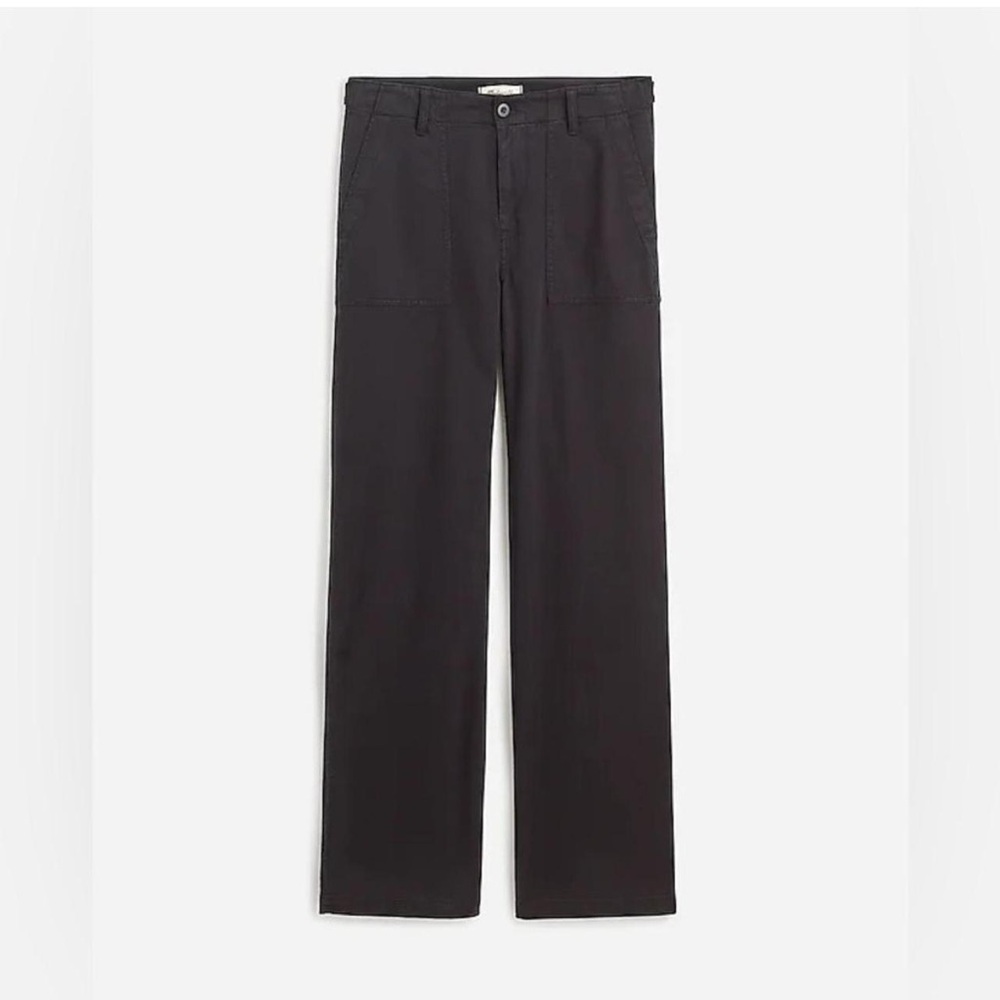 Madewell Black Straight Leg Pants